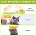 Cepillo a Vapor Premium Para Mascotas