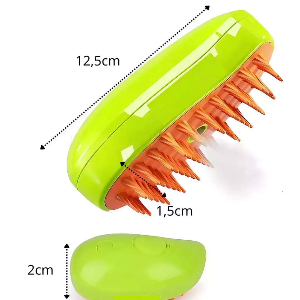 Cepillo a Vapor Premium Para Mascotas