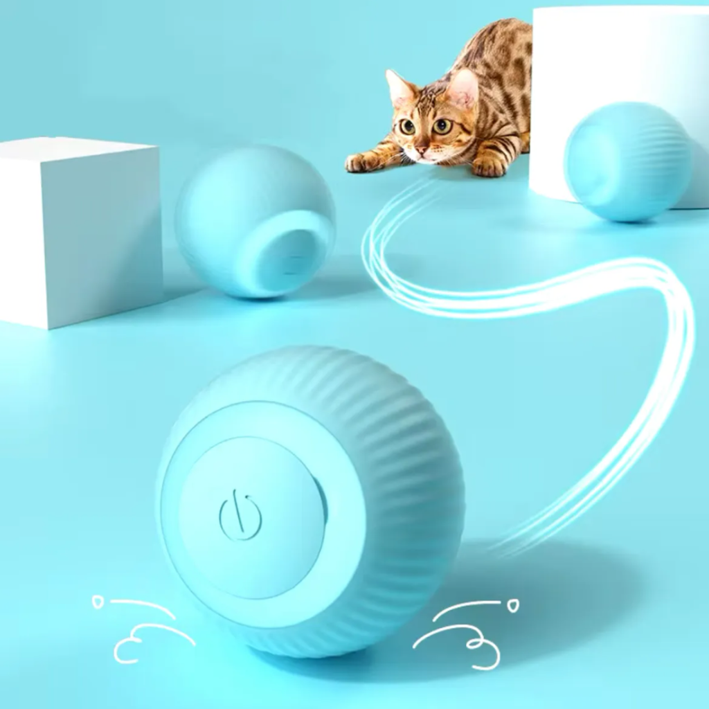 Pelota Interactiva Premium para Gatos – Recargable USB