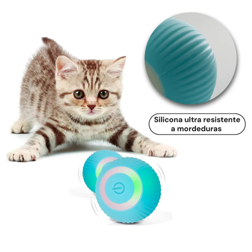 Pelota Interactiva Premium para Gatos – Recargable USB